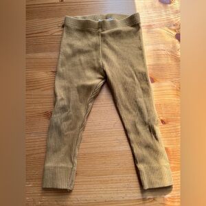 Jamie kay 3-6 month mustard leggings